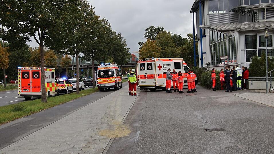 In einer Mädchentoilette in einer Regensburger Schule brannte es am Mittwochvormittag. In einer Mädchentoilette in einer Regensburger Schule brannte es am Mittwochvormittag.