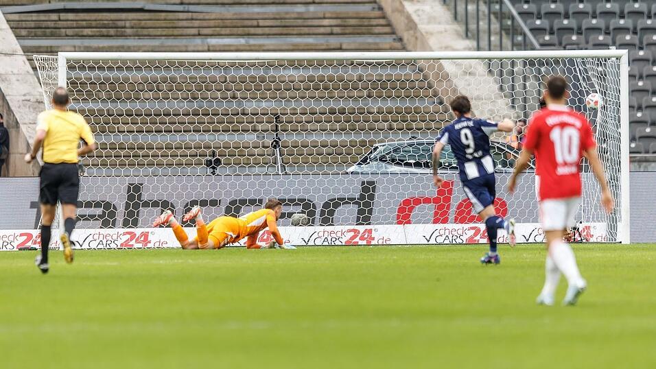 Zweites Tor f&uuml;r Hertha: Josip Brekalo traf ins lange Ecke zur F&uuml;hrung.