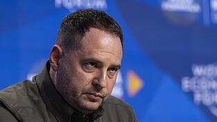 Der Leiter der ukrainischen Präsidialverwaltung, Andrij Jermak, führt die Verhandlungen über den US-Friedensplan. (Archivbild) Der Leiter der ukrainischen Präsidialverwaltung, Andrij Jermak, führt die Verhandlungen über den US-Friedensplan. (Archivbild)