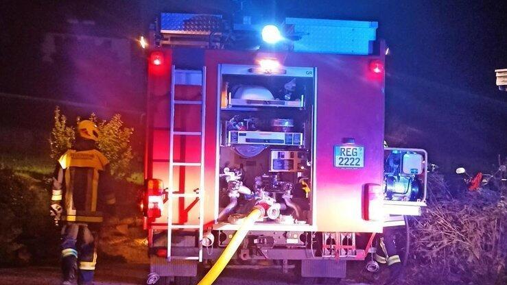 Mehrere Feuerwehren waren vor Ort.