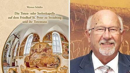 Werner Sch&auml;fer (rechts) im Gespr&auml;ch &uuml;ber sein neues Buch (links).