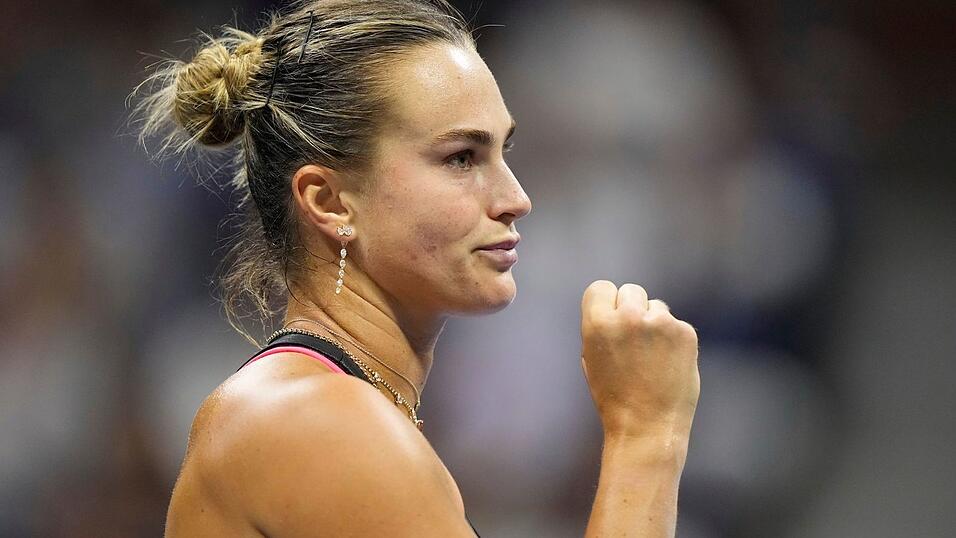 Aryna Sabalenka steht erneut im Endspiel der US Open.