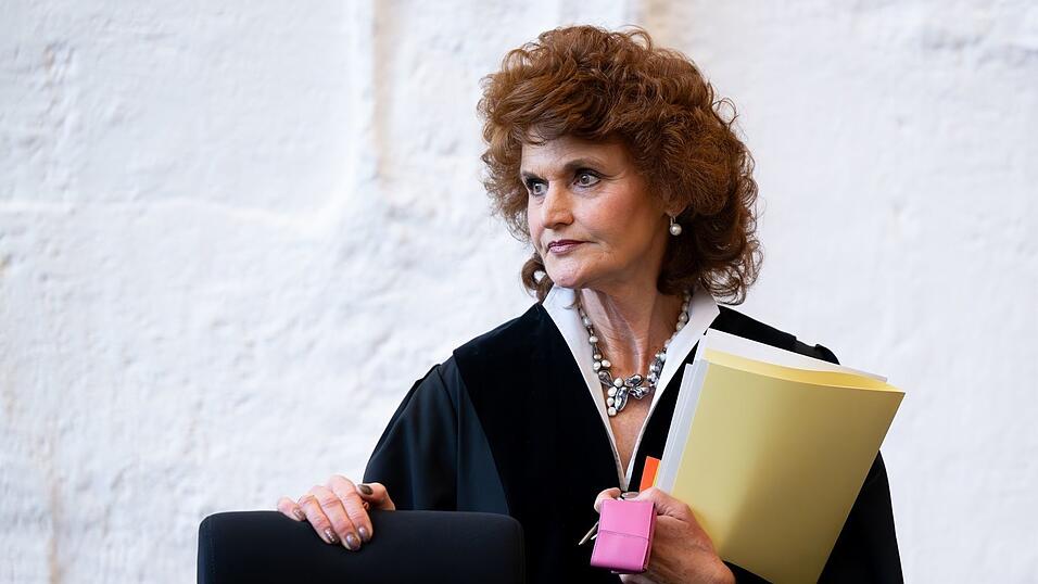 Selbst die Vorsitzende Richterin Heike Will kämpfte zum Abschluss des Prozesses mit den Tränen. (Archivbild)