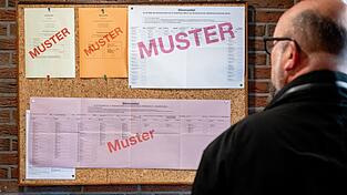 Bis zum Nachmittag lag die Wahlbeteiligung bei der Kommunalwahl etwas höher als 2021. Bis zum Nachmittag lag die Wahlbeteiligung bei der Kommunalwahl etwas höher als 2021.