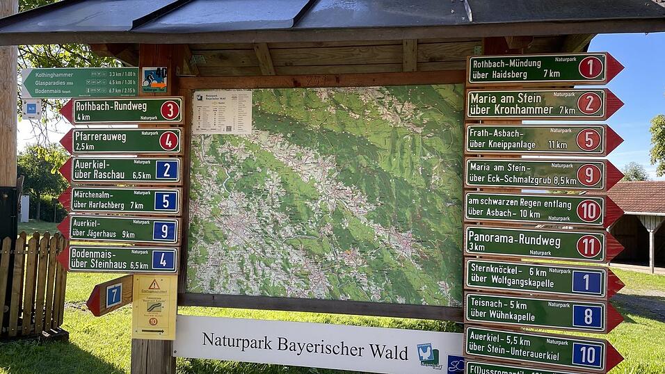 In B&ouml;brach kann man sich Ideen f&uuml;r weiter Touren holen.