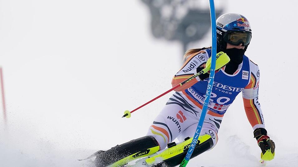 Beste Deutsche im Slalom von Sestriere: Emma Aicher. Beste Deutsche im Slalom von Sestriere: Emma Aicher.