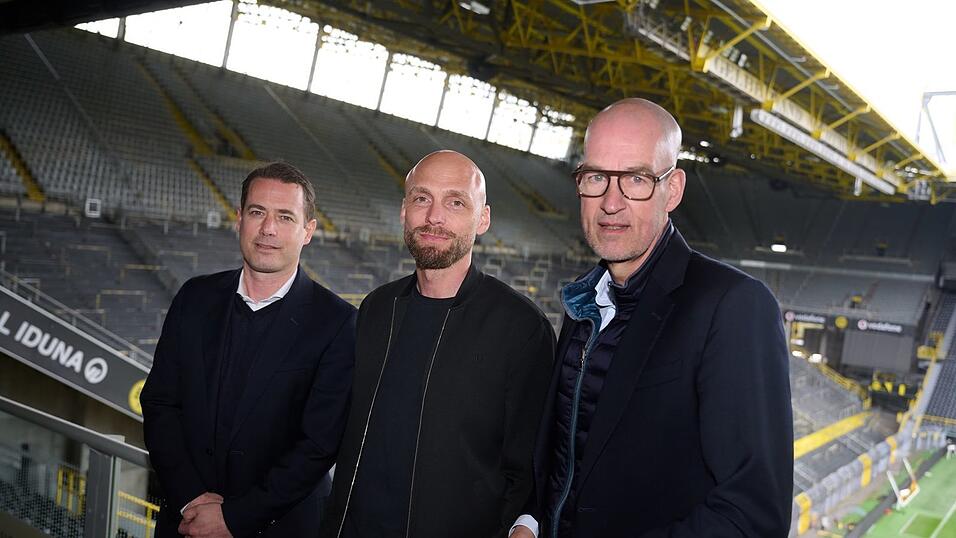 Lars Ricken (l.), Ole Book (m.) und Carsten Cramer (r.) wollen den BVB wieder titelreif machen. Lars Ricken (l.), Ole Book (m.) und Carsten Cramer (r.) wollen den BVB wieder titelreif machen.