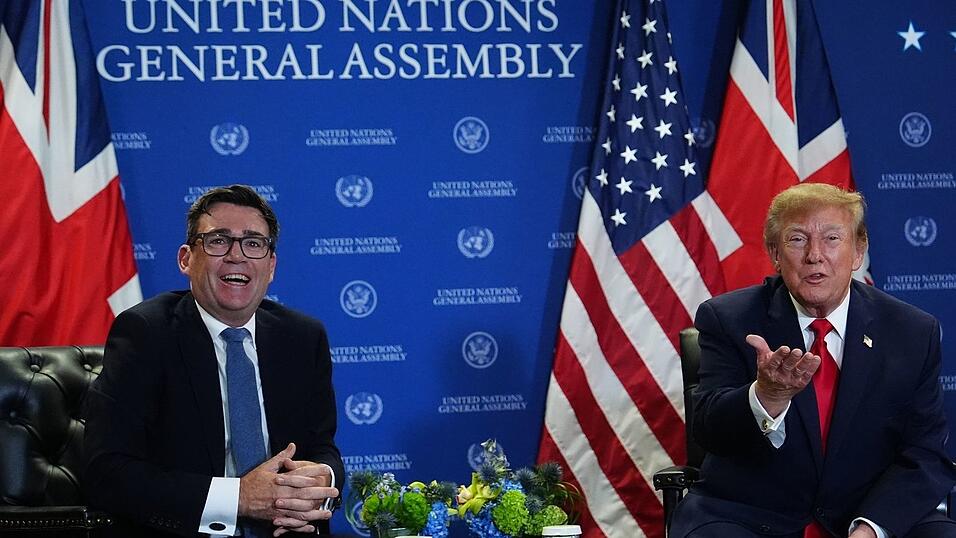 Auch Donald Trump scheint überzeugt von Andy Burnham. (Archivbild) Auch Donald Trump scheint überzeugt von Andy Burnham. (Archivbild)