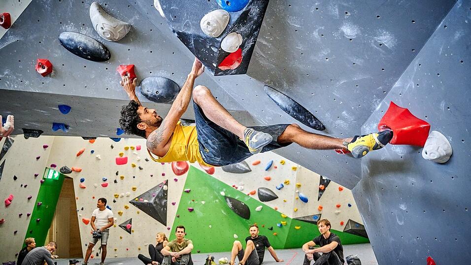 Bouldern in Straubing.