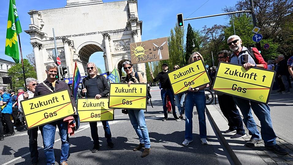 &laquo;Erneuerbare Energien verteidigen&raquo; war das Motto einer der Demonstrationen.