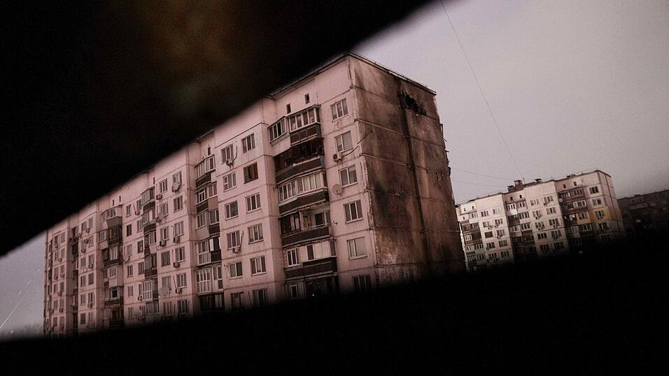 Kiew ist hart getroffen.