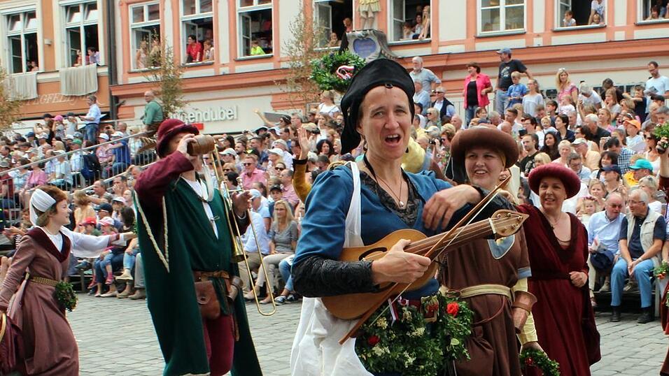 Der letzte Umzug der Landshuter Hochzeit 2017