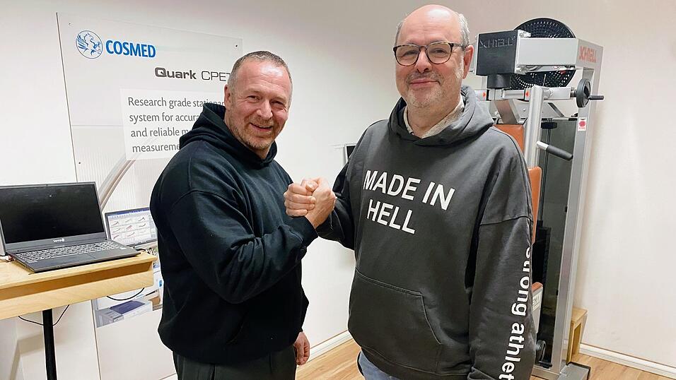 Sepp Maurer und Dr. Johannes Schaar (r.) freuen sich über die Zusammenarbeit. Sepp Maurer und Dr. Johannes Schaar (r.) freuen sich über die Zusammenarbeit.