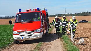 Das Leitungsnetz wird zum Brandherd aufgebaut.