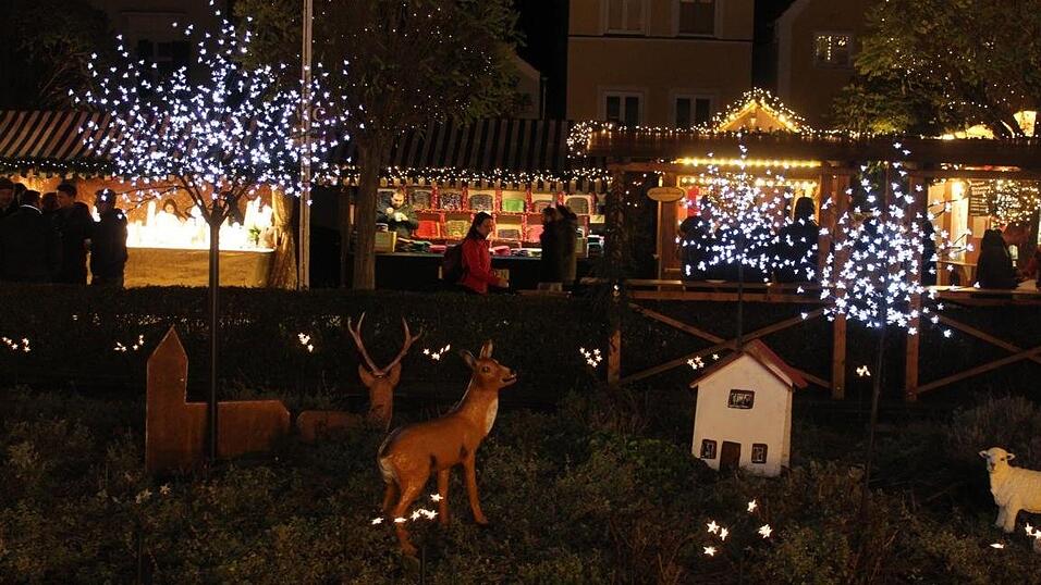 Es weihnachtet in Landshut. Am Donnerstag ist der Christkindlmarkt feierlich er&ouml;ffnet worden.