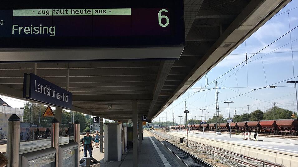 Wer in Landshut auf gute Zugverbindungen hofft, wird oft entt&auml;uscht. Das muss sich &auml;ndern.