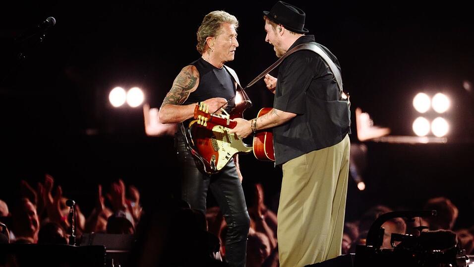 Peter Maffay (l-r) und Johannes Oerding arbeiten schon jahrelang zusammen. Peter Maffay (l-r) und Johannes Oerding arbeiten schon jahrelang zusammen.