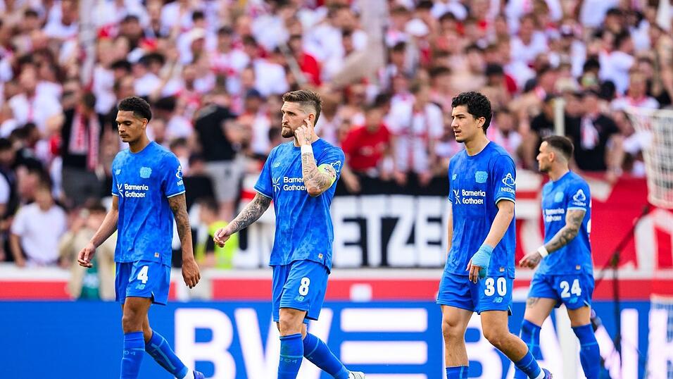 Bayer Leverkusen enttäuschte im Schlüsselspiel beim VfB auf ganzer Linie. Bayer Leverkusen enttäuschte im Schlüsselspiel beim VfB auf ganzer Linie.