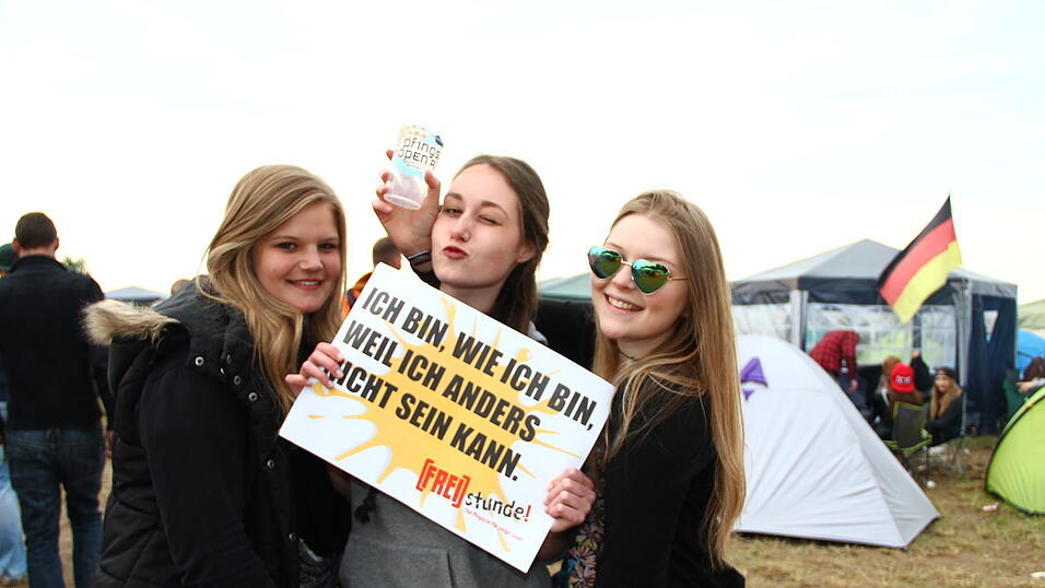 Die Besucher des Pfingst-Open-Airs waren drei Tage lang in Feierlaune. (Foto: David Voltz) Die Besucher des Pfingst-Open-Airs waren drei Tage lang in Feierlaune. (Foto: David Voltz)