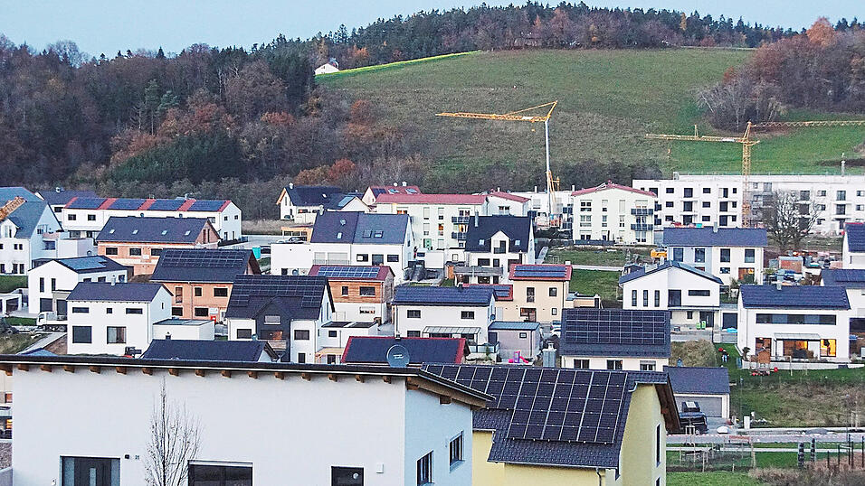 Blick auf das Baugebiet Am Brand in Wörth. Wie entwickelt sich der Wohnungsbau rund um Regensburg? Blick auf das Baugebiet Am Brand in Wörth. Wie entwickelt sich der Wohnungsbau rund um Regensburg?