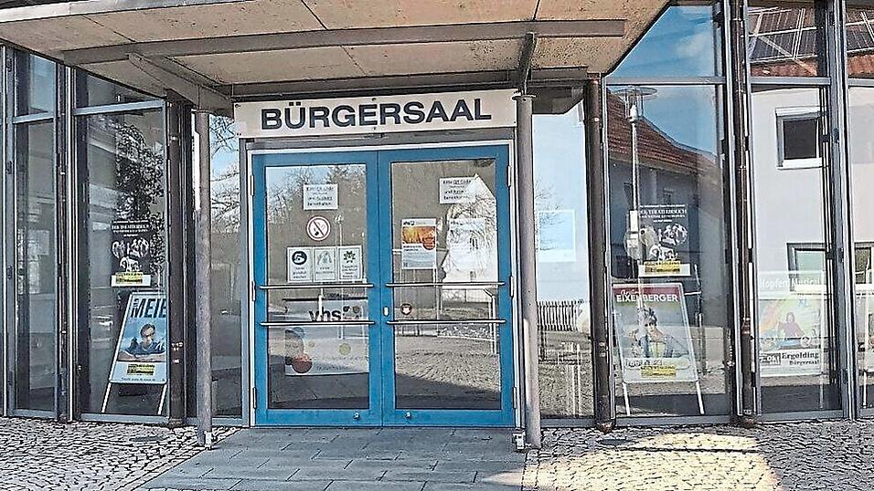 F&uuml;r den Vortragsabend hat der Veranstalter den B&uuml;rgersaal Ergolding gebucht.