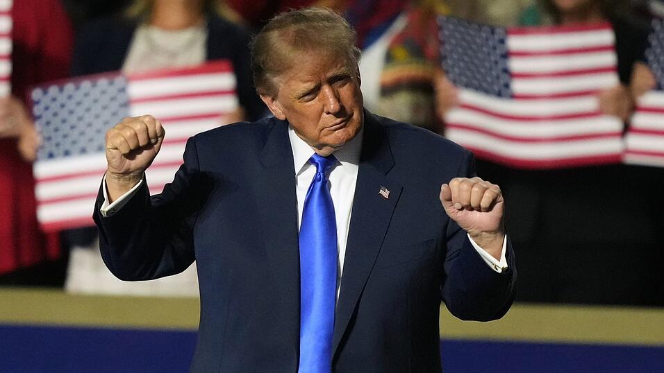 Will Bürger nach der Wahl belohnen: Präsident Trump. Will Bürger nach der Wahl belohnen: Präsident Trump.
