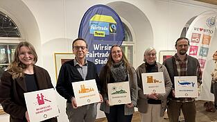 Mitglieder der Steuerungsgruppe mit Bürgermeister Wittmann. Mitglieder der Steuerungsgruppe mit Bürgermeister Wittmann.