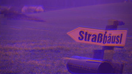 Der Weiler Straßhäusl in der Nähe von Mainburg (Kreis Kelheim) heute.