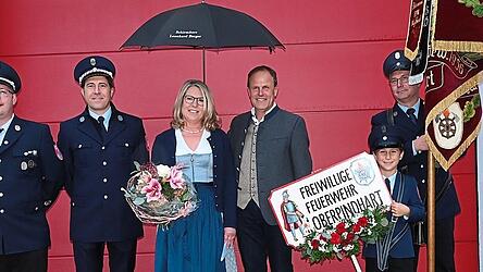 Er hat Ja gesagt - Bürgermeister Leonhard Berger ist der Schirmherr für die Jubiläumsfeierlichkeiten der Feuerwehr Oberpindhart.