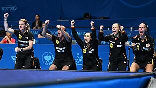 Die deutschen Tischtennis-Frauen haben den EM-Titel gewonnen.
