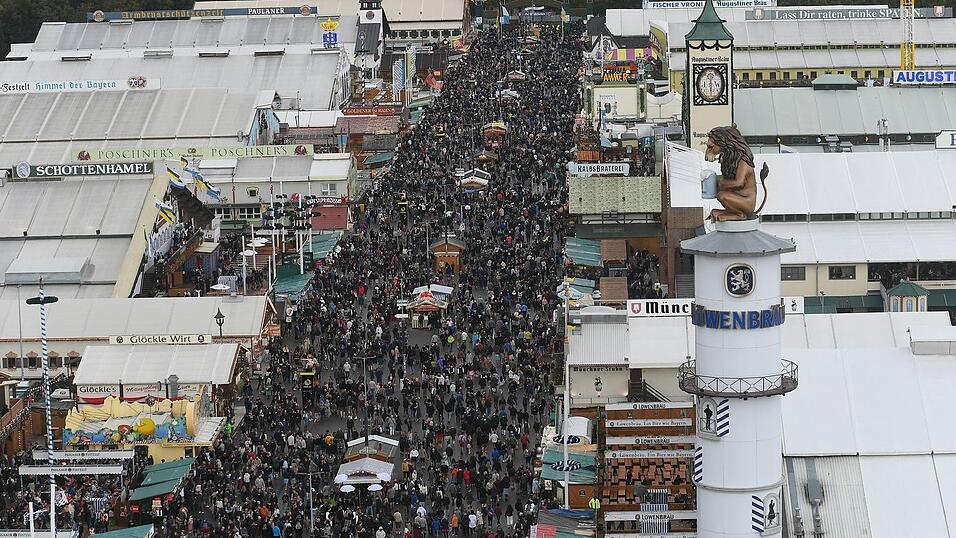 Viele Besucher zog die Wiesn auch dieses Jahr an - aber woher kamen sie?