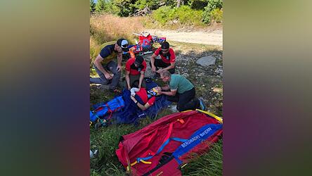 Ein Schwerpunkt lag auf der Versorgung schwerer Verletzungen im Gel&auml;nde.