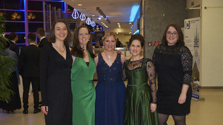 Feiern k&ouml;nnen sie, die Wirtschaftsjunioren - hier ist der Beweis!