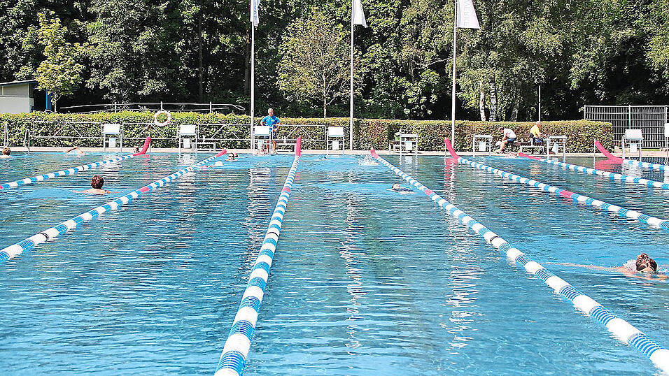 Das Freibad ist noch knapp vier Wochen geöffnet.