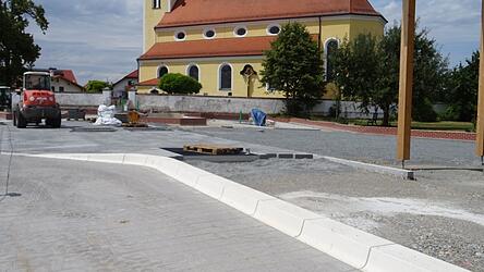 Die neue Busbucht.