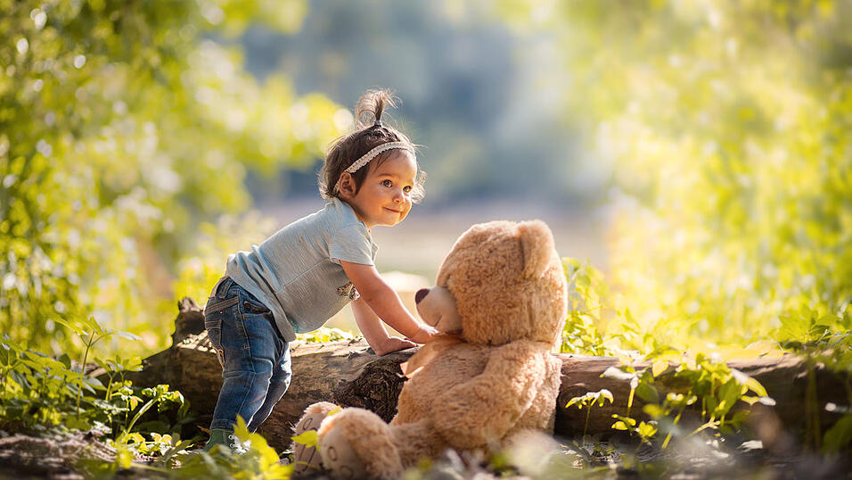 Mein Freund der Teddybär. Mein Freund der Teddybär.