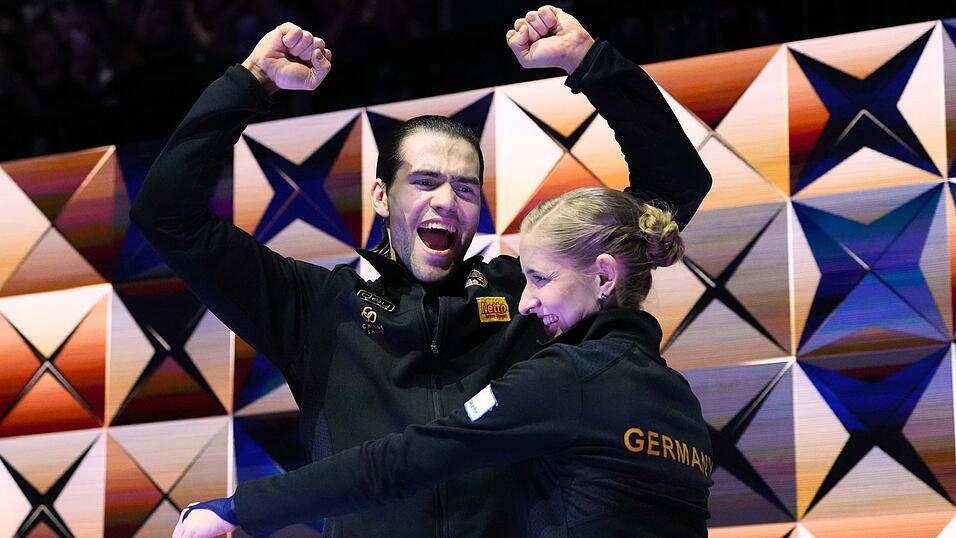 F&uuml;r Nikita Volodin und Minerva Hase ging mit WM-Gold ein Traum in Erf&uuml;llung.