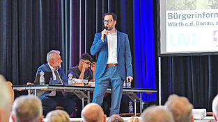 Projektleiter Sebastian Prechtl stellte das Unterfangen vor.