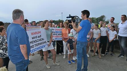 Gegen die Halle regt sich Widerstand in der Bev&ouml;lkerung.