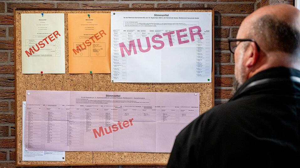 Bis zum Nachmittag lag die Wahlbeteiligung bei der Kommunalwahl höher als noch 2021. Bis zum Nachmittag lag die Wahlbeteiligung bei der Kommunalwahl höher als noch 2021.