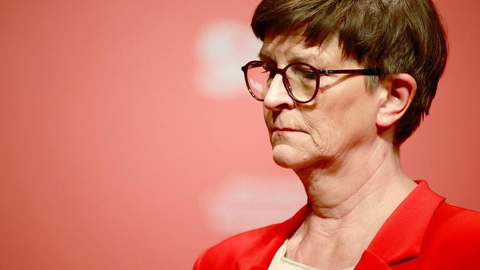 Saskia Esken ist seit 2019 eine der beiden Parteivorsitzenden der SPD.