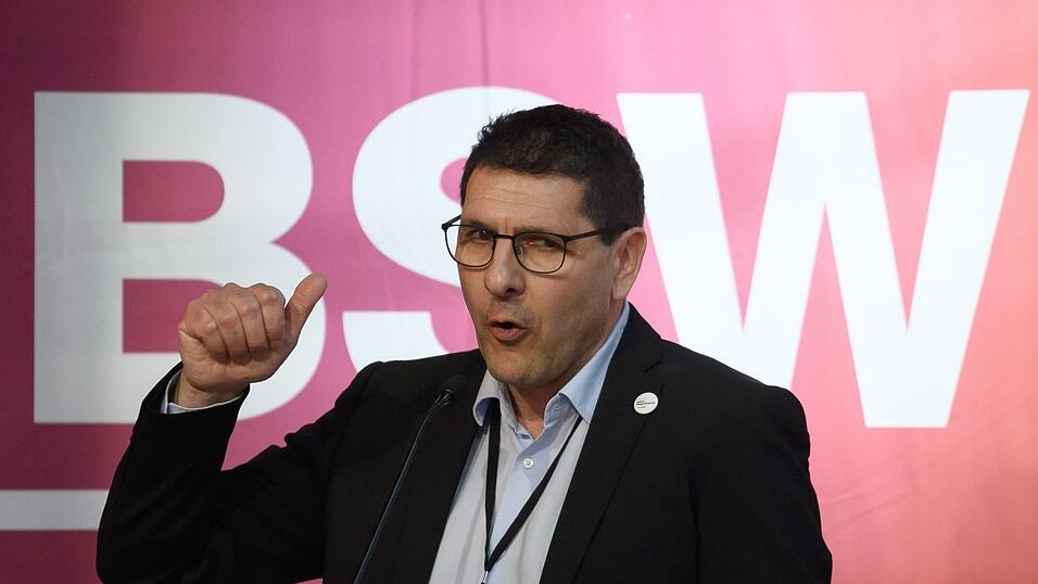 BSW-Spitzenkandidat Thomas Schulze will eine neue Amtszeit für CDU-Ministerpräsident Sven Schulze in Sachsen-Anhalt verhindern. (Archivbild) BSW-Spitzenkandidat Thomas Schulze will eine neue Amtszeit für CDU-Ministerpräsident Sven Schulze in Sachsen-Anhalt verhindern. (Archivbild)