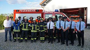 Die Pr&uuml;flinge kamen von den Freiwilligen Feuerwehren Thalham, Landau, Reichersdorf und Oberframmering.