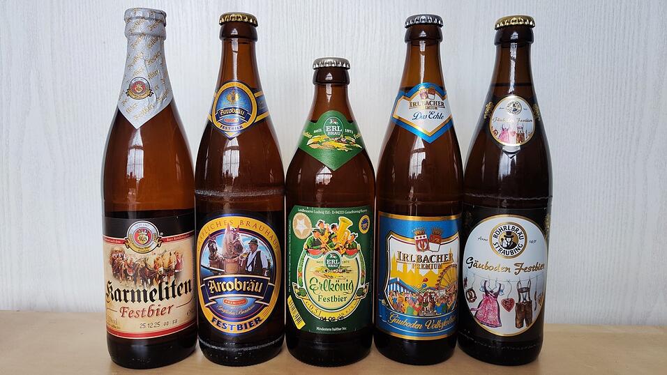 Die fünf Festbiere auf dem Gäubodenvolksfest. Die fünf Festbiere auf dem Gäubodenvolksfest.