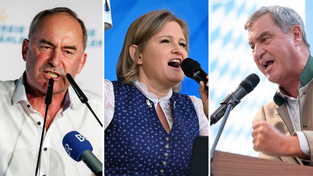 Einen Tag nach der Wahl in Sachsen-Anhalt bot sich Politikern beim Gillamoos die Gelegenheit zum Schlagabtausch mit der Konkurrenz. Die heftigsten Angriffe kamen aber von der Wahlsiegerin. Einen Tag nach der Wahl in Sachsen-Anhalt bot sich Politikern beim Gillamoos die Gelegenheit zum Schlagabtausch mit der Konkurrenz. Die heftigsten Angriffe kamen aber von der Wahlsiegerin.