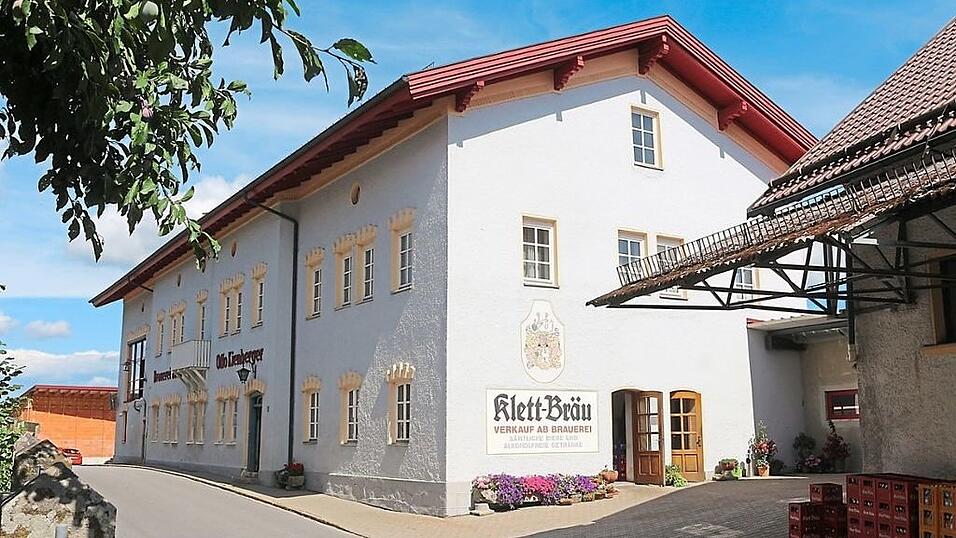 Die Brauerei Klett in Konzell.