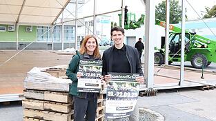 Jim-Patrick Müller und Maximiliane Altmann organisieren zum zweiten Mal gemeinsam die Chamlandschau. Ihr Konzept: eine Kombination aus Altbewährtem und punktuellen Neuerungen.