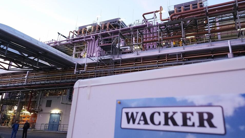 Die Geschäfte der Wacker Chemie liefen 2024 schlecht. (Archivbild)