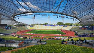 Herzstück des Olympia-Bewerbungskonzepts ist der Olympiapark mit dem Stadion der Spiele 1972.