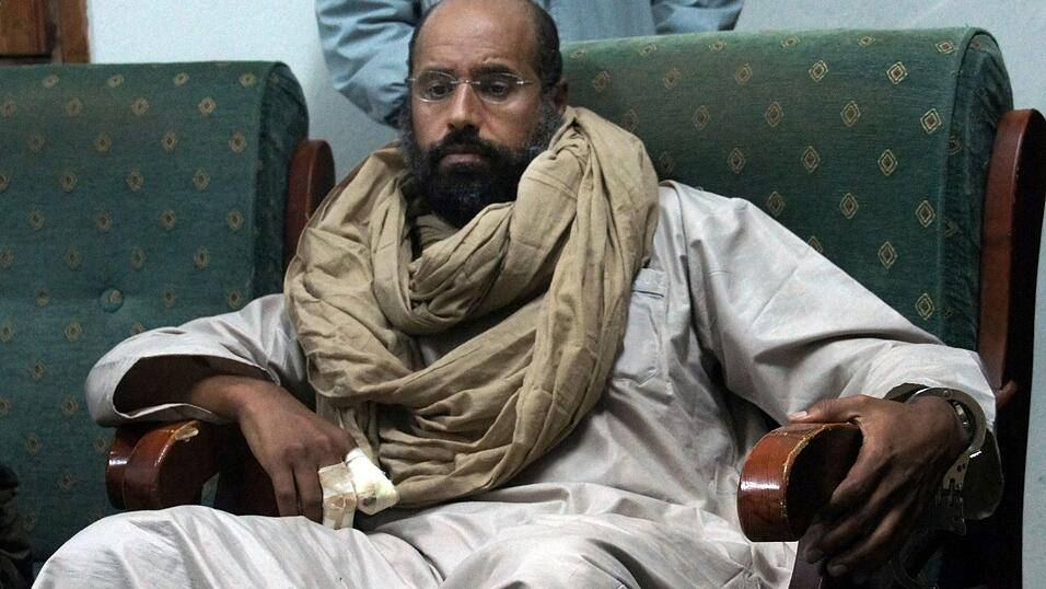 Saif al-Islam war 2021 nach langer Abwesenheit wieder in Libyen aufgetaucht. (Archivbild) Saif al-Islam war 2021 nach langer Abwesenheit wieder in Libyen aufgetaucht. (Archivbild)